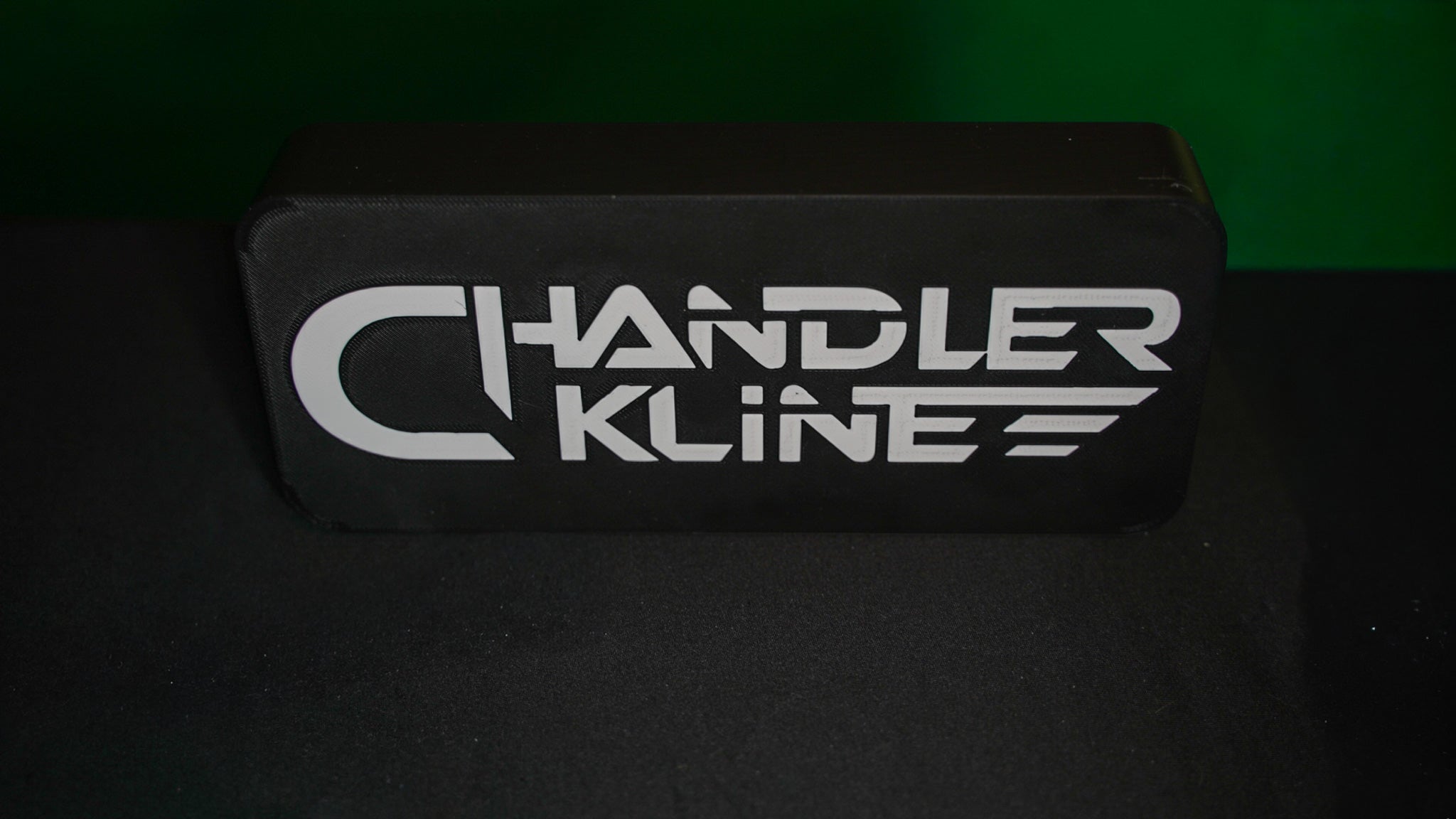 Custom DJ Logo Light Box