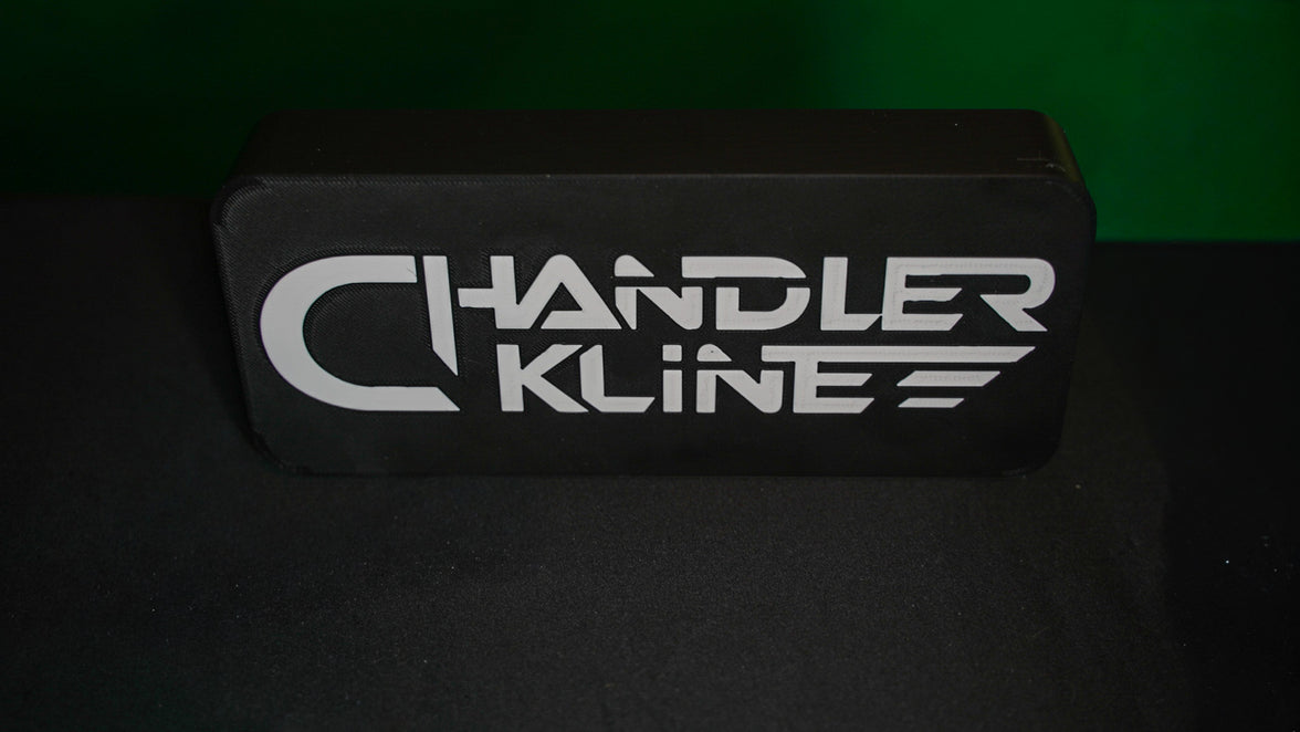 Custom DJ Logo Light Box