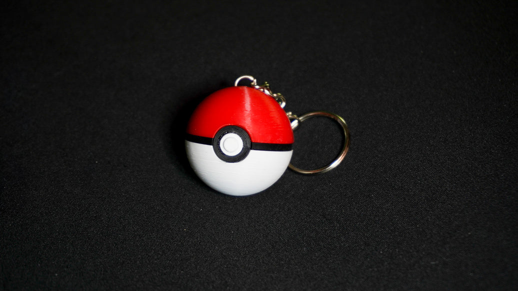 Pokeball Keychain