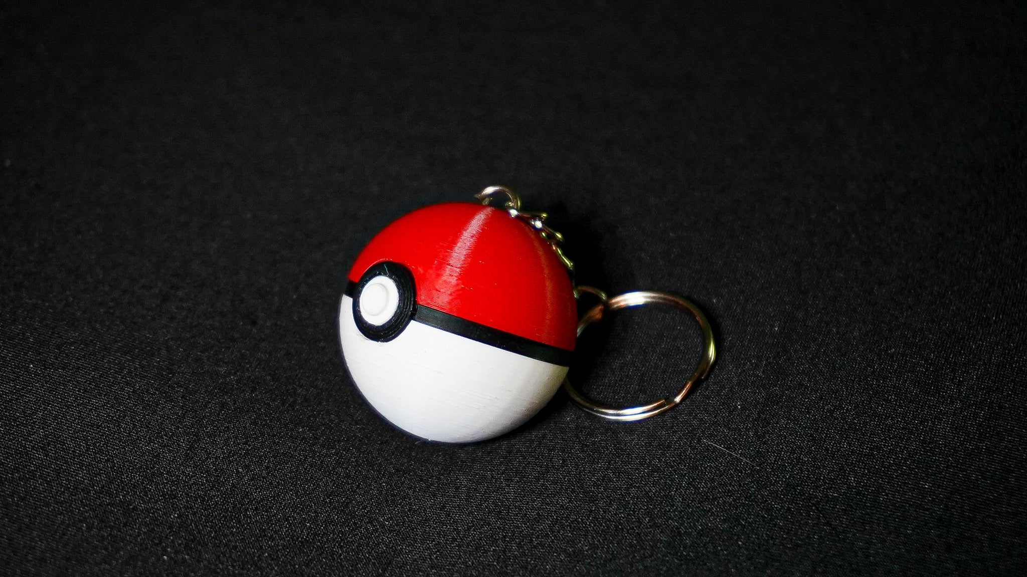 Pokeball Keychain