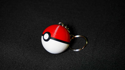 Pokeball Keychain