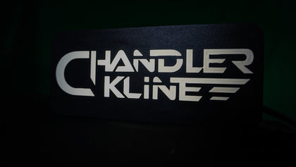 Custom DJ Logo Light Box