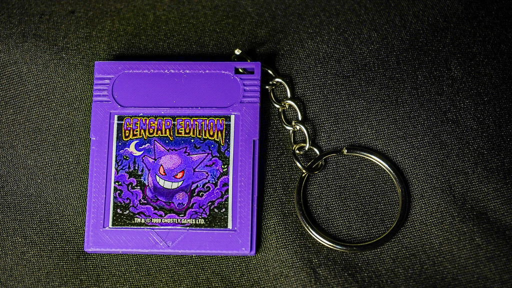 Gameboy Cart Keychain